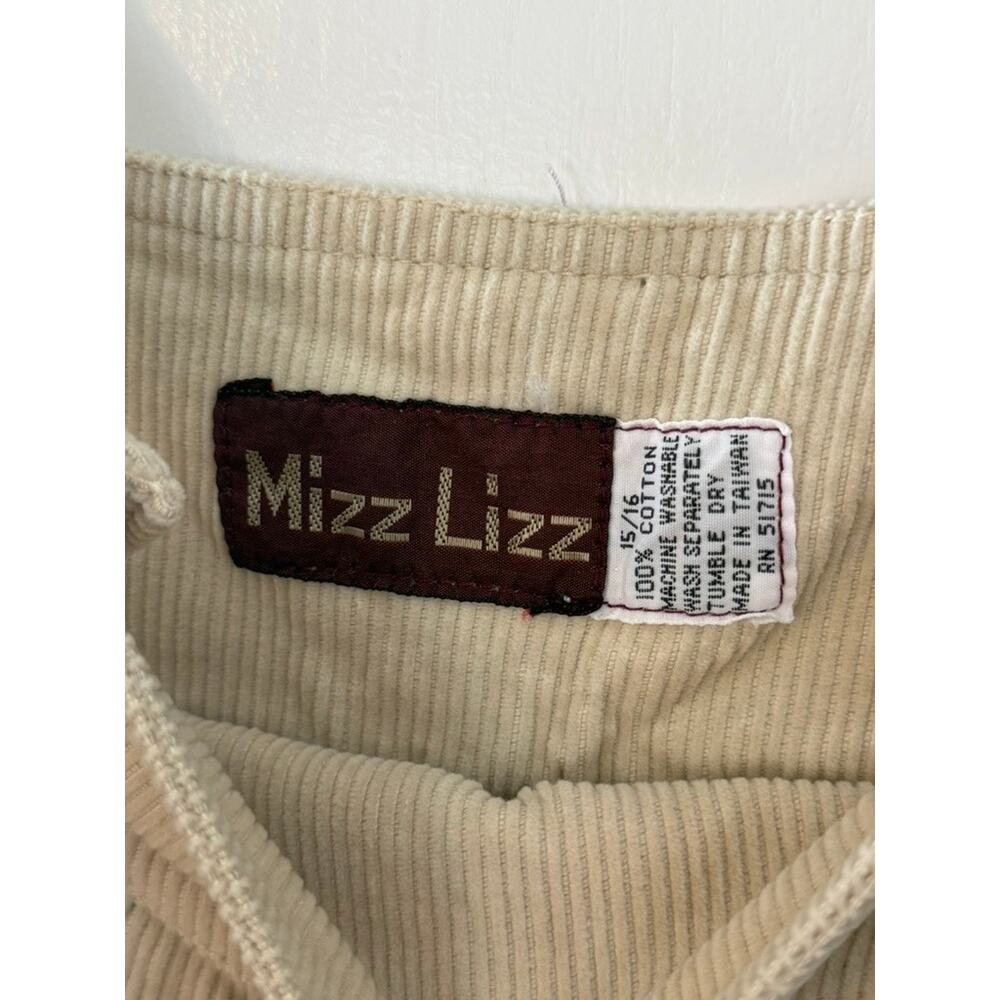 Vintage Mizz Lizz Corduroy Pinafore Maxi Dress ✨ - Picture 5 of 6